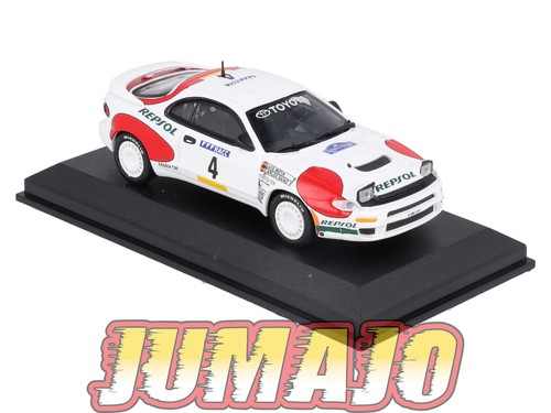 RCA15 1/43 IXO Rallye ALTAYA TOYOTA Celica Turbo 4WD Catalunya 1992 C.Sainz #4 - Imagen 7 de 9