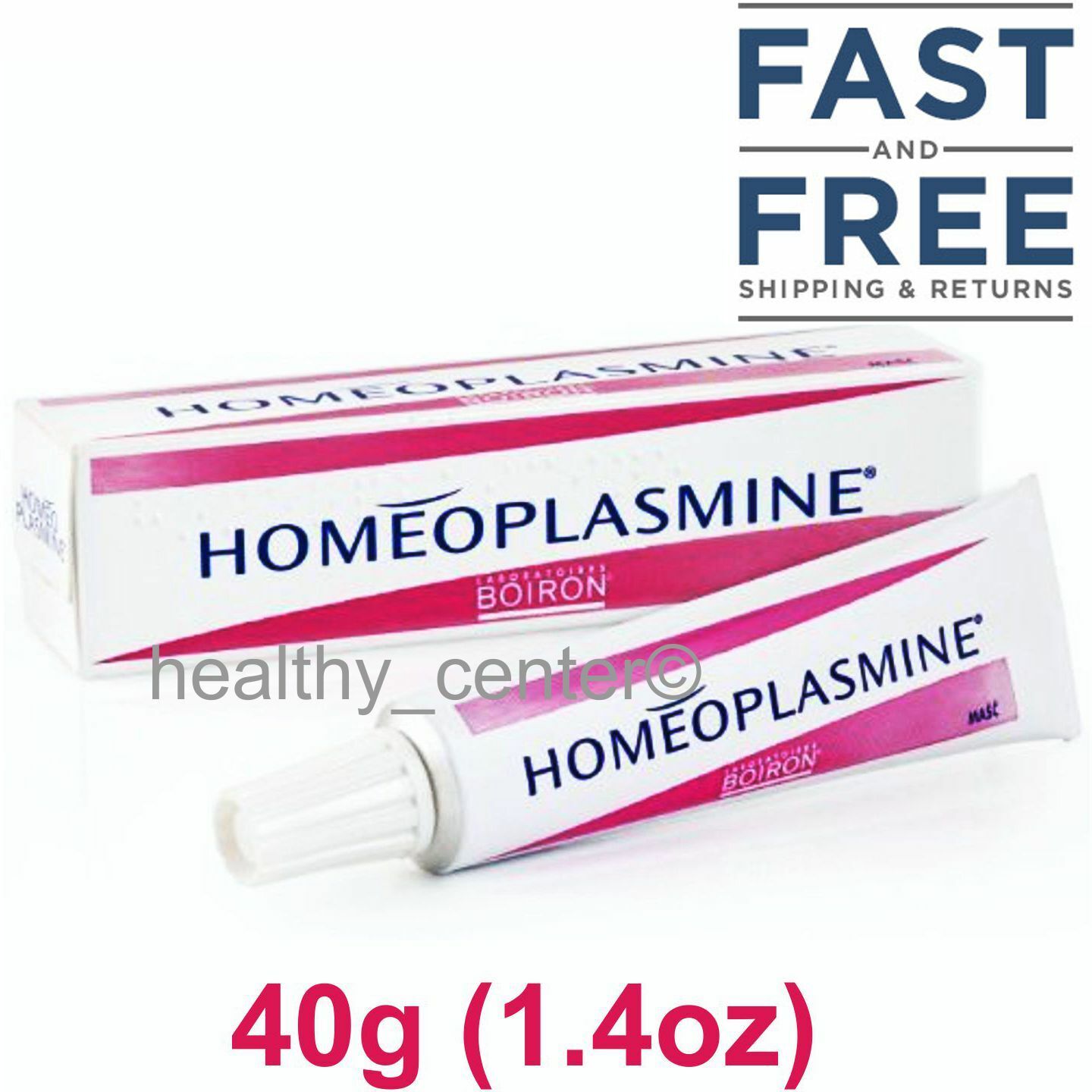 Boiron HOMEOPLASMINE Ointment 40g Large Tube US SELLER Exp. Date 07/2024