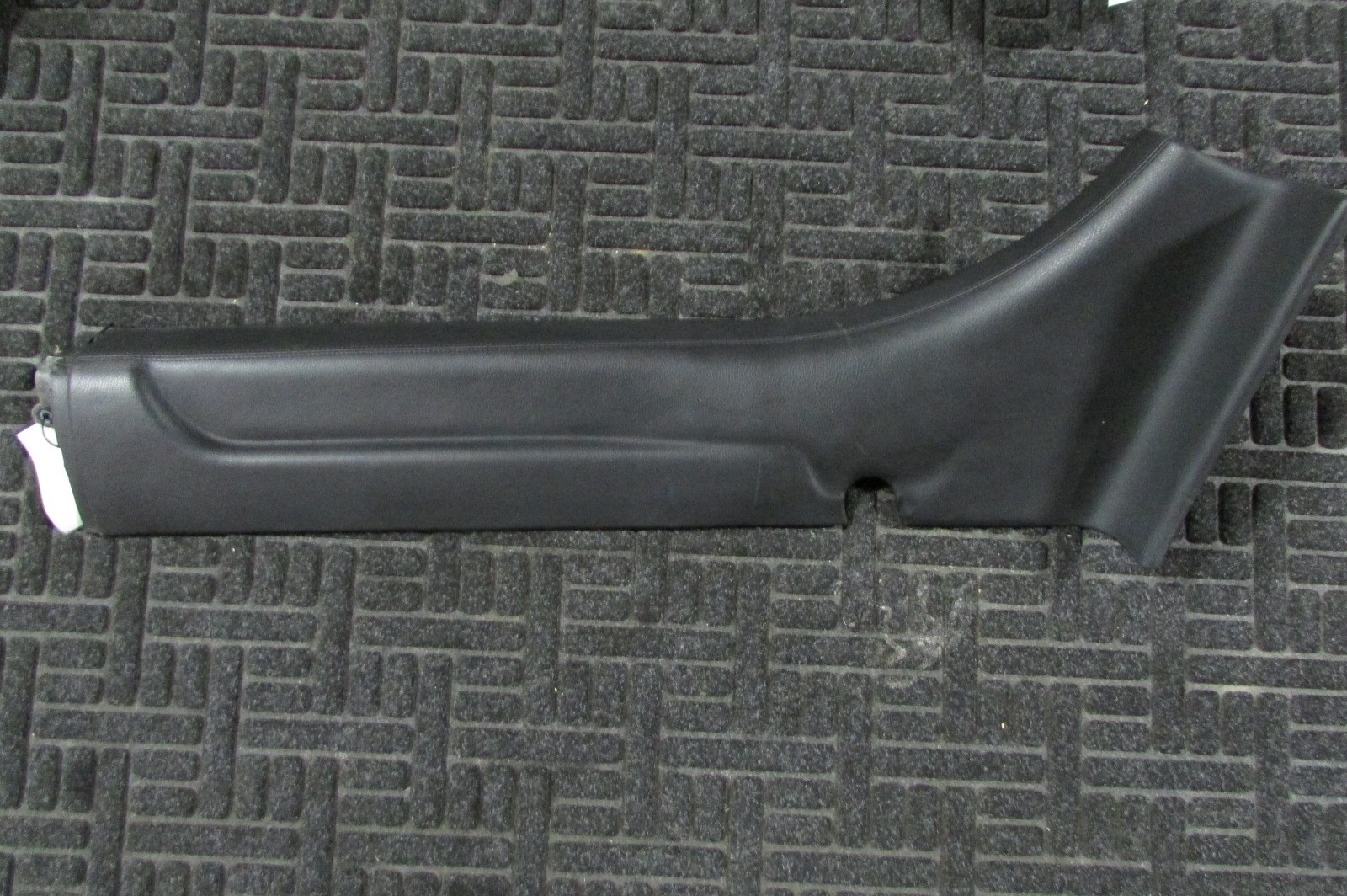 Lamborghini Gallardo RH, Right Sill Cover Panel, Black Leather, P/N 400854904F