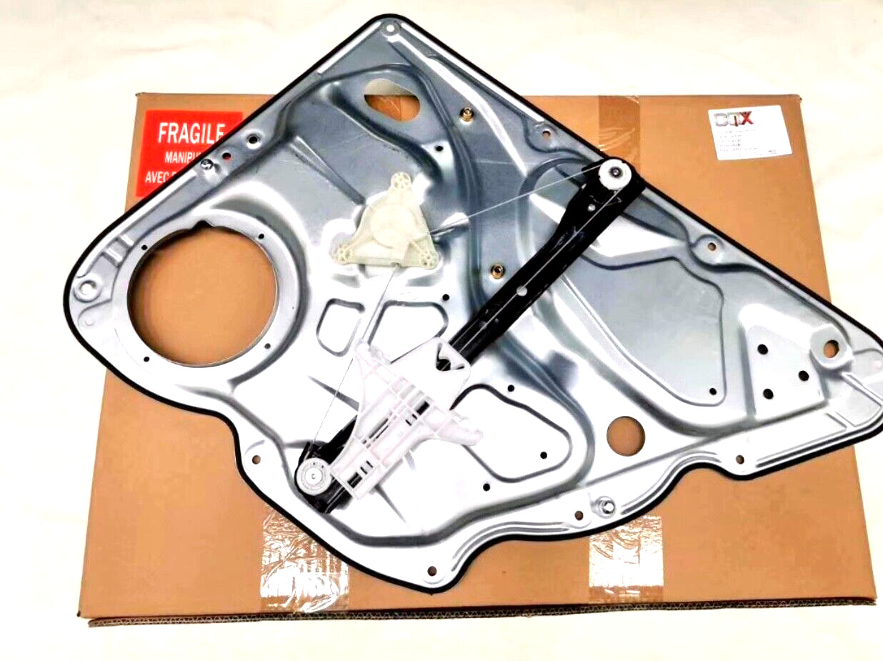 Bloqué ? Lève-vitre arrière gauche VW Passat 3C B6 avec panneau complet 3C5839461