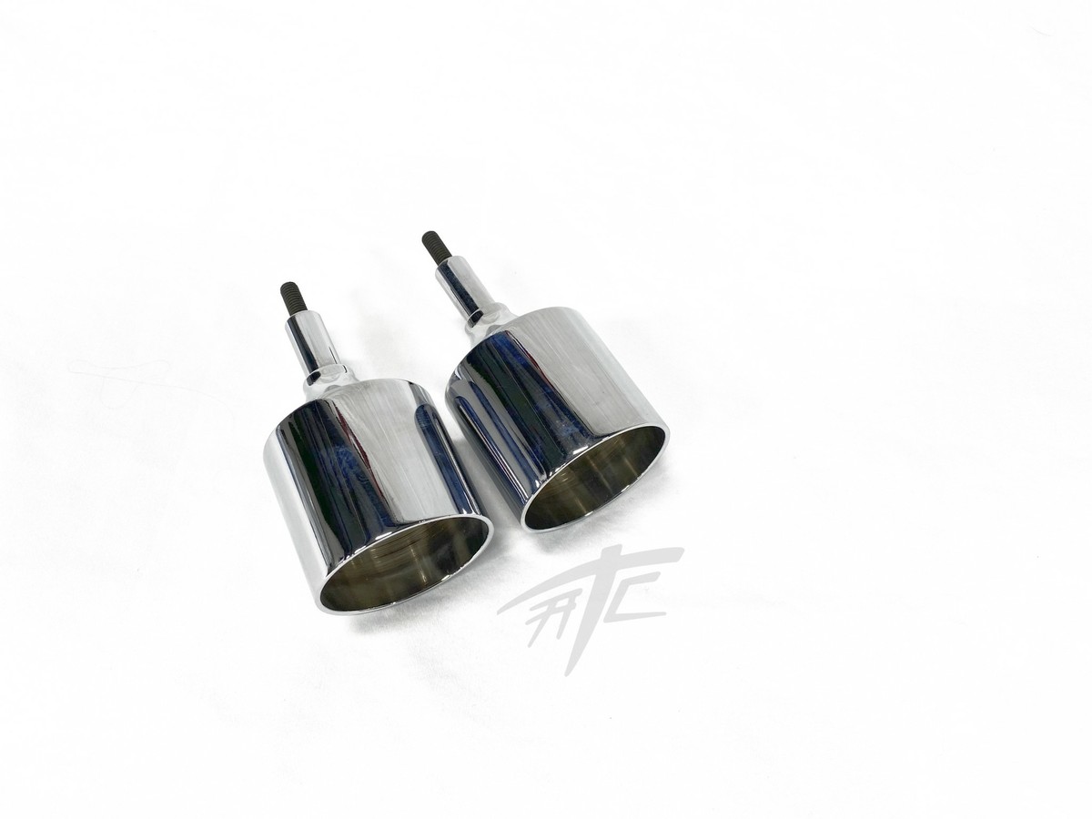 NINJA CHROME CUT OUT CENTER NO CUT FRAME SLIDERS 06-11
