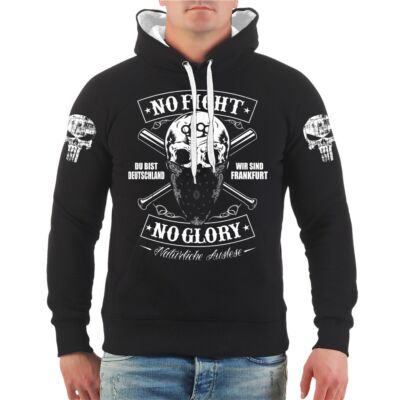 Kapuzenpullover Wir sind Frankfurt Hoodie rotlicht skyline city ffm stadt main 