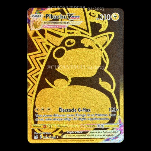carte Pokémon Pikachu VMAX TG29/TG30 #1 EB11 - Origine Perdue NEUF FR