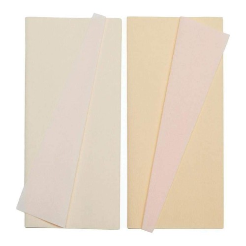 Papier Crépon Double Face Extra-fin Lia Griffith — 2 Feuilles Assorties (couleurs Vives : Rose Tulipe, Pivoine, Fraise Et Flamant)