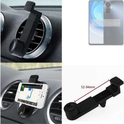 Handyhalterung Lüftungsschlitz Auto-Halter für Tecno Camon 19 Pro KFZ Auto Uni