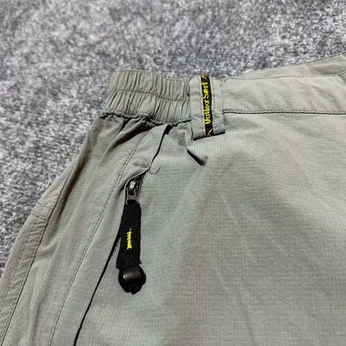 Outdoor Sport Pants Mens XXL Green Lightweight Zipper Pockets Cargo Hiking - Picture 13 of 14