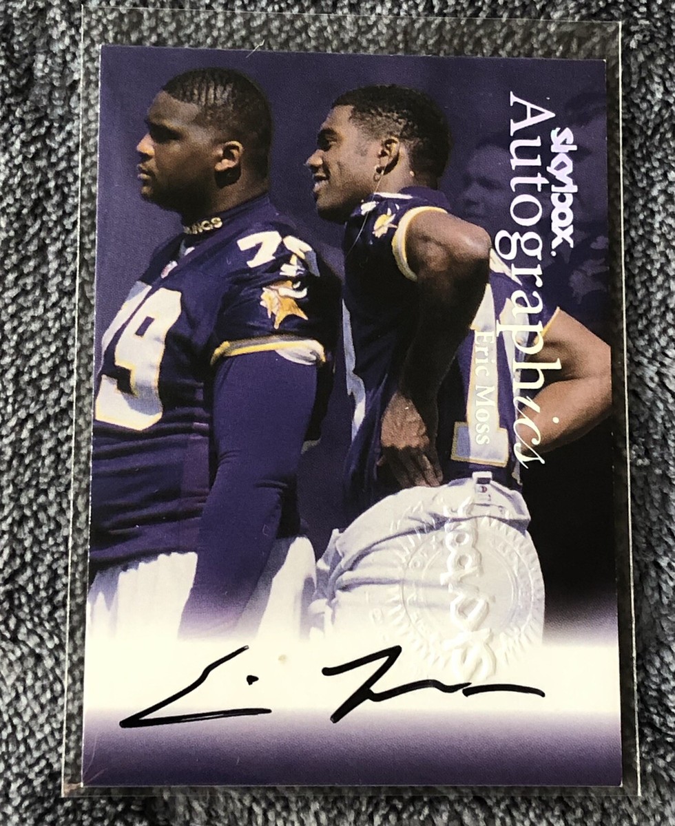 Eric Moss 1999 Skybox Premium Autograph Autographics AUTO | eBay