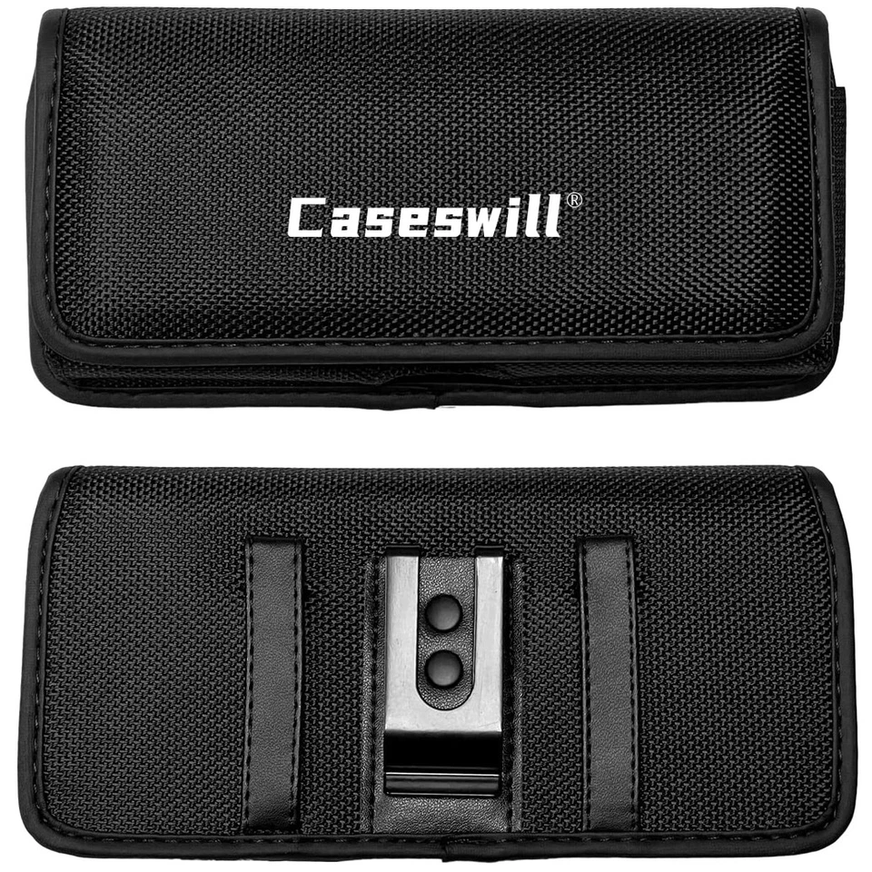 For Google Pixel 10 9a 8a 8 7a 7 6a 9 Pro XL Case Nylon Pouch Belt Clip Holster  - Image 3 of 4