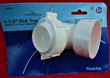 PLUMB PAK ~  1-1/2" SINK TRAP ELBOW ~  PP55-11 Plumbing ~ K
