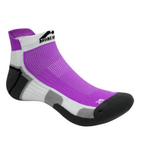 CUSHIONED RUNNING SOCKS ANKLE MENS WOMENS LADIES MORE MILE MIAMI SPORTS GYM 3 - Picture 8 of 9