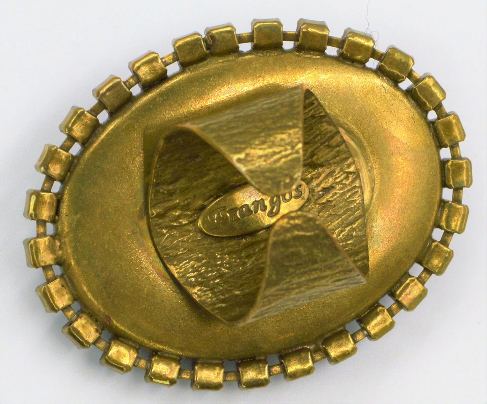 Anillo InP Nikolas Frangos Cristal Swarovski Gris Hematita Azul Turquesa Talla Única Foto 4 de 4