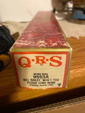 QRS Player Piano Word Music Roll #9553A “Bill Bailey Won't You Please Come Home”