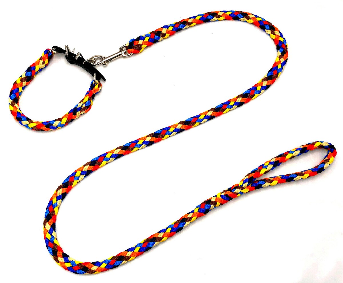 Elropet Hundeleine Navajo Für Kleine Hunde Bis 15 Kg – 2 M, 8 Mm, Mit Handschlaufe