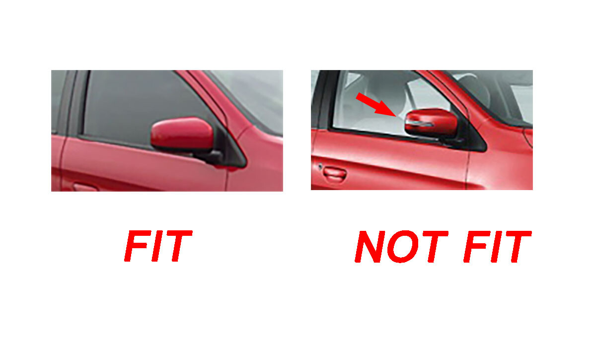 RH Mirror Cover Red 7632B170RA For Mirage A13A Attrage Sedan 2013