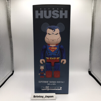 Medicom - Batman Hush Superman 100% & 400% BEA 2Pk from Japan | eBay