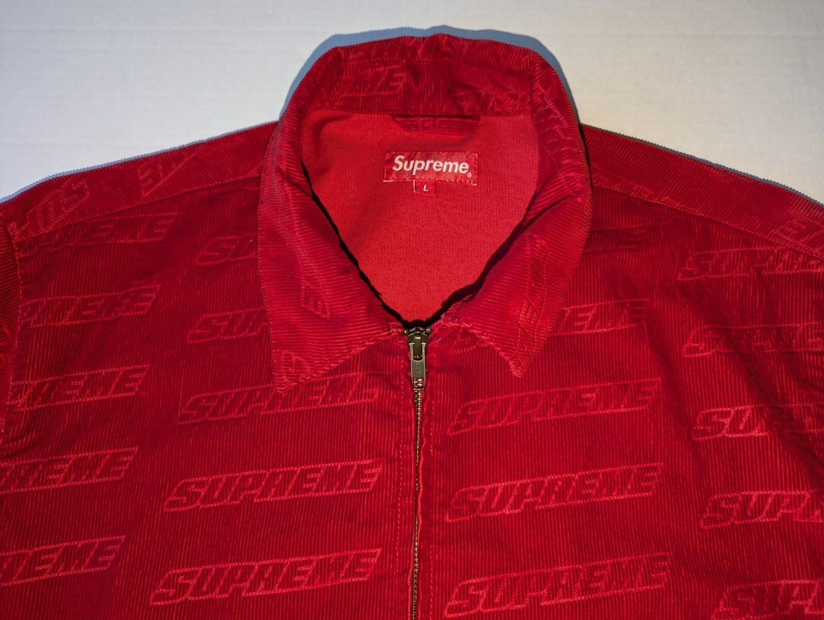 ジャケット・アウター Supreme Debossed Logo Corduroy Jacket Supreme Debossed Logo Corduroy Jacket (SS18) - $238