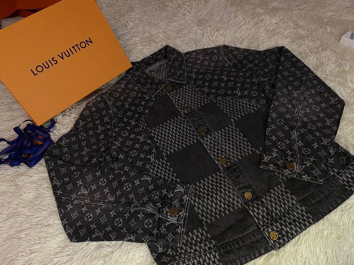 Louis Vuitton Nigo Damier Wave Denim Jacket