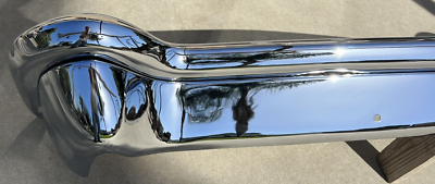 X CHRYSLER NEWPORT NEW YORKER NEW TRIPLE PLATED CHROME REAR BUMPER