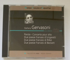 Stefano Gervasoni: Parola / Due Poesie francesi