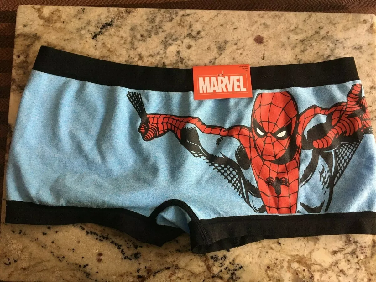 Marvel Comics Spiderman Seamless Boyshort Panties Women