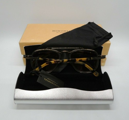 KAREN WALKER Monumental VIDAL 2021972 Tortoise Gray Gradient Sunglases 54-20-145 - Picture 11 of 12