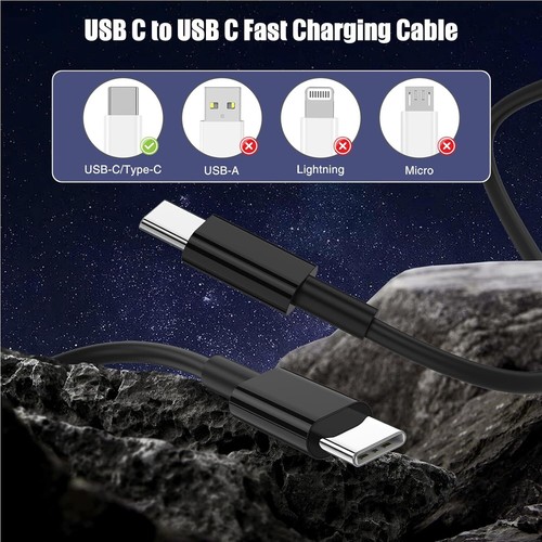 Wholesale USB-C to USB-C Cable Fast Charge Cord For iPhone 17 16 15 Pro Max Air - 第 3/19 張圖片