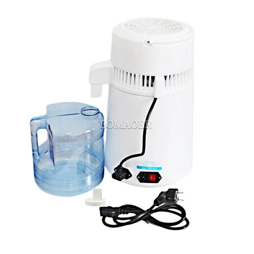 1Set Dental Medical Pure Water Distiller Stainless Steel Internal Filter 750W 4L - Picture 10 of 14