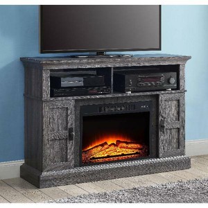 Tv Stand Entertainment Center Electric Fireplace Heater Remote