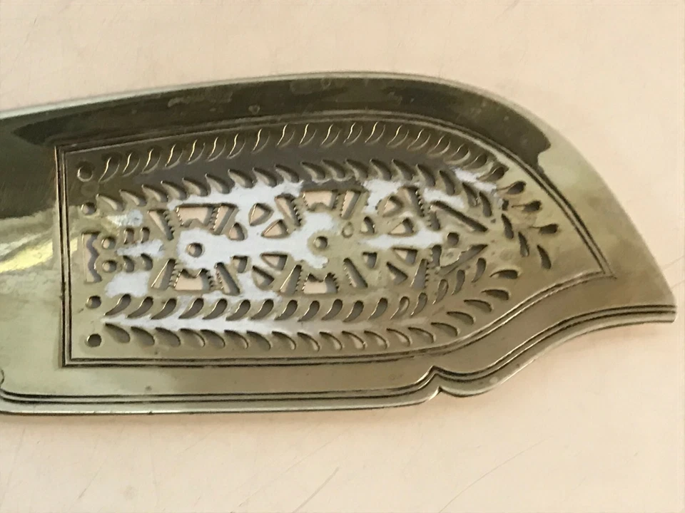 Антикварный посеребренный рыбный сервиз Adey Bellamy Savory Лондон - Изображение 4 из 4