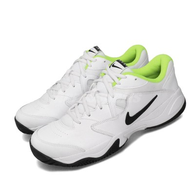 Nike Court Lite 2 White Black Volt Men Tennis Shoes Sneakers Trainers AR8836-107  | eBay