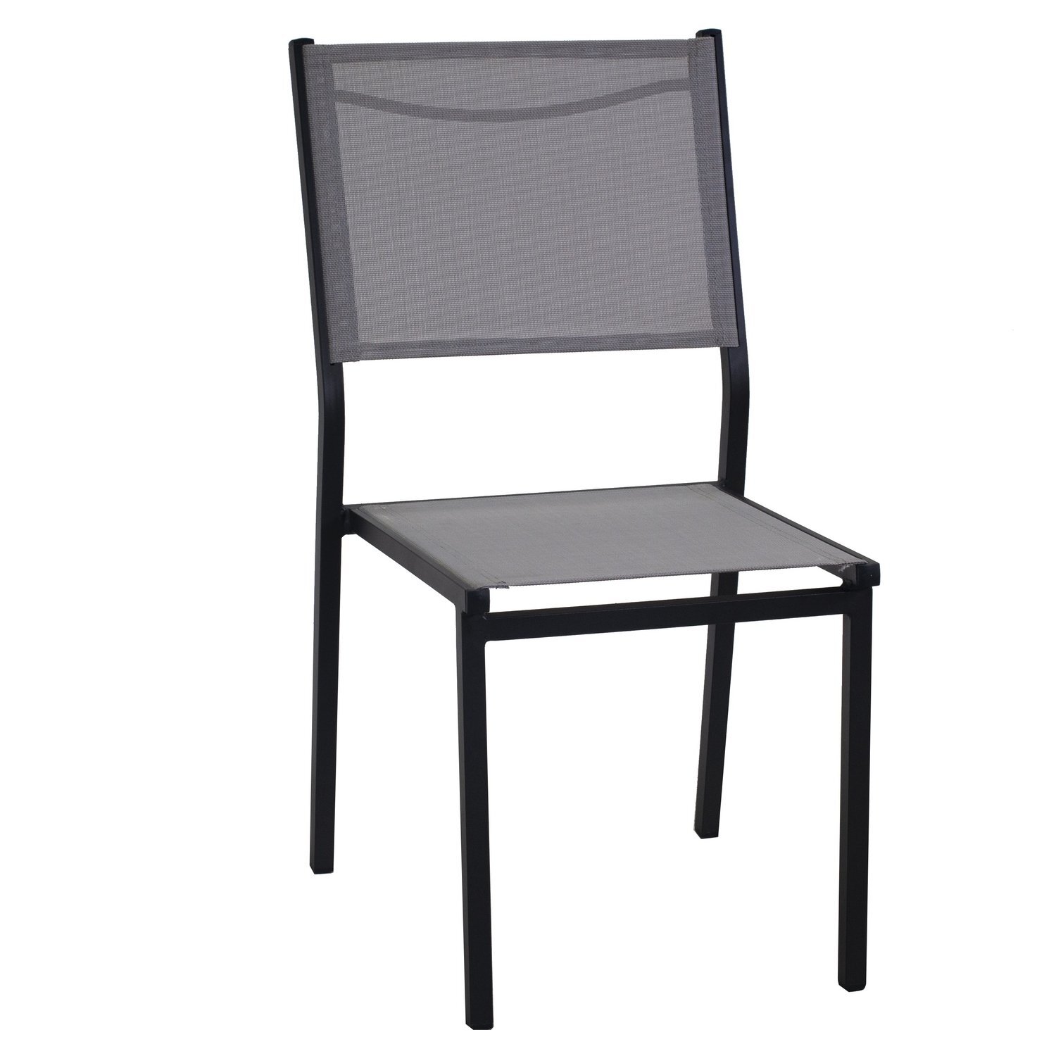SEDIA DA GIARDINO ESTERNO POLTRONA VERANDA Antracite Antracite Sullivan