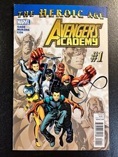 AVENGERS ACADEMY 1 KEY 1st Appearance HAZMAT METTLE VEIL FINESSE Marvel 2010
