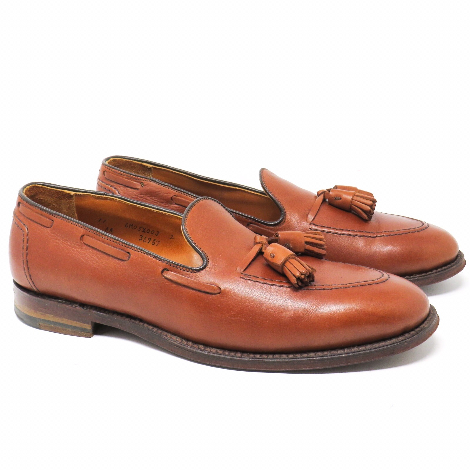 Alden 3696F Cognac Calfskin Tassel Loafer