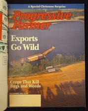 VINTAGE PROGRESSIVE FARMER DECEMBER 1995 SPECIAL CHRISTMAS SURPRISE : EXPORTS