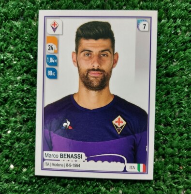 FIGURINA CALCIATORI PANINI 2019/20 FIORENTINA n°134 BENASSI ALBUM 2020  