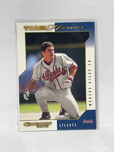 2002 Team Heroes "National Atlantic City" embossed 1/1 - MARCUS GILES