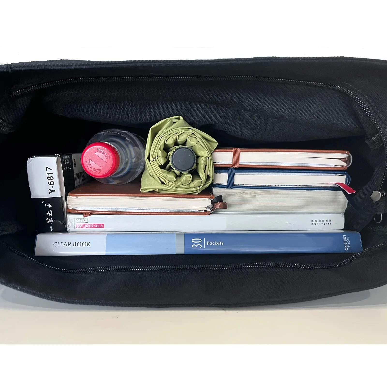 TELFAR Borsa a tracolla in tela da lavoro grande capacità retrò messenger bag nuova studente