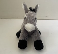 Aurora Mini Flopsie Donkey size 8x8 Inch Stuffed Animal Plush