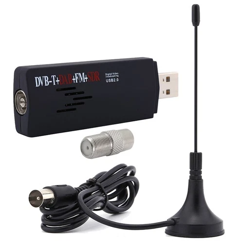 Premium DVB-T  TV FM Radio Tuner DAB Radio SDR Scanner Stick for Windows PC
