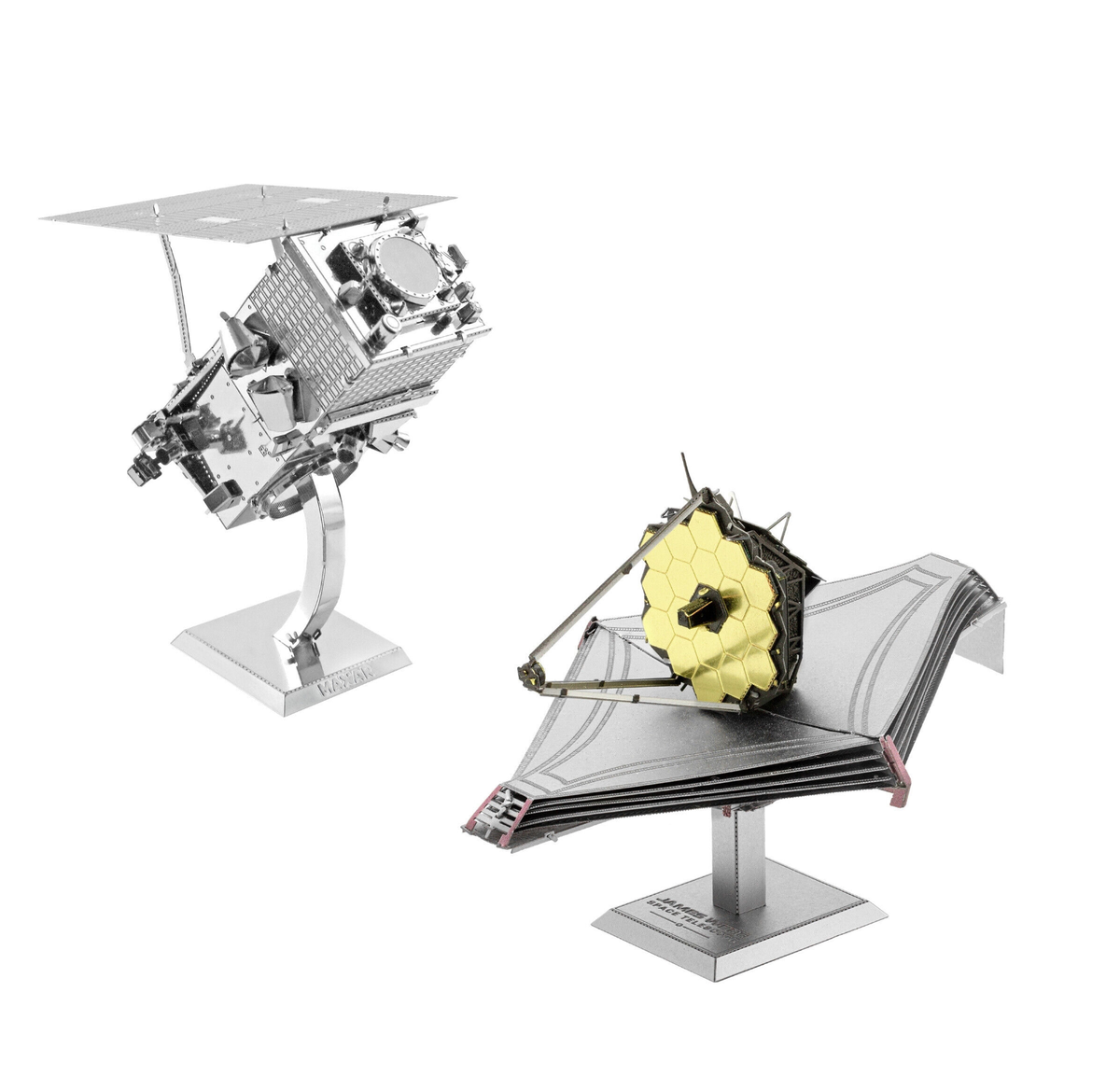 Fascinations Metal Earth JAMES WEBB SPACE TELESCOPE & WORLDVIEW