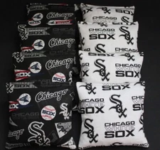 Chicago White Sox Cornhole Bean Bags 8 ACA Regulation Toss Bags MLB Fans Gift