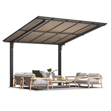 Metal Freestanding Hardtop Gazebo Aluminium Outdoor Pergola Waterproof for Patio