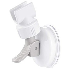 Adjustable Shower Head Holder Bathroom Suction Cup Handheld 1 Grey Wrench