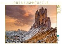 Calvendo Puzzle View Of The East Face Of The Three Peaks | 1000 Pieces, Finished
