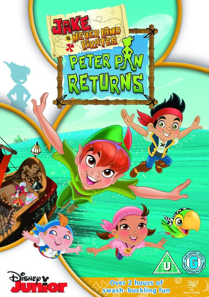 Jake And The Never Land Pirates - Peter Pan Returns DVD