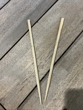 Kari-Out, Disposable Chinese Bamboo Chopsticks, 9" Long, Individually wrapped