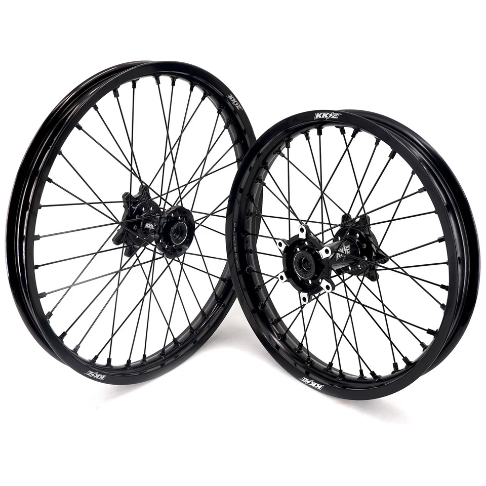 KKE 21/18 Wheels Rims For Sur-Ron Ultra Bee 2023-2025 Black Hubs Wheelset - image 3 of 4