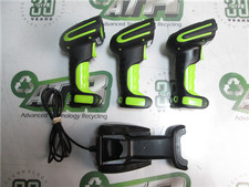 Symcode MJ-2020 Bluetooth Barcode Scanner Wireless with Dock a/ Charger Lot of 3