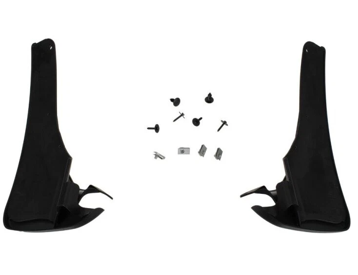 FORD EXPLORER 2011-2019 Molded Black Splash Guard Mud Protector Flaps Front Pair Foto 3 de 4