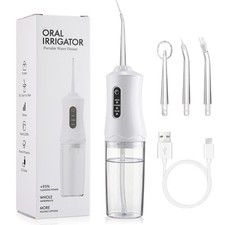 2026 NEW Water Flosser Water Pick Cordless Oral Irrigator Dental Teeth Cleaner